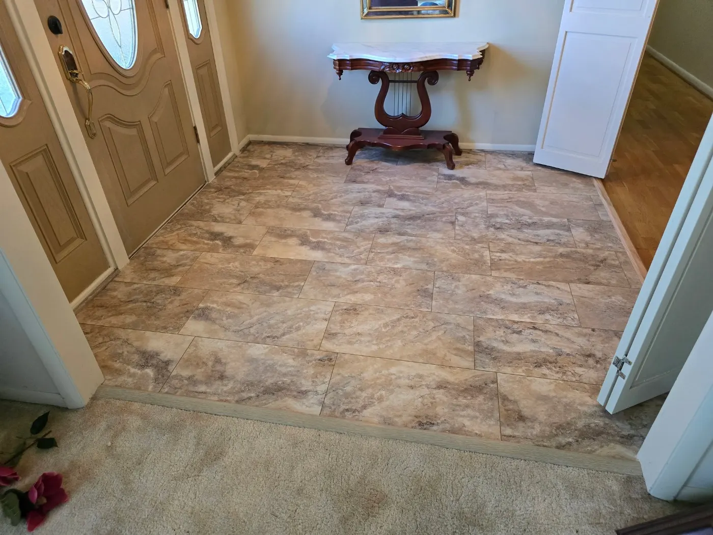 Finished tile entry by BuildRight Home Improvement