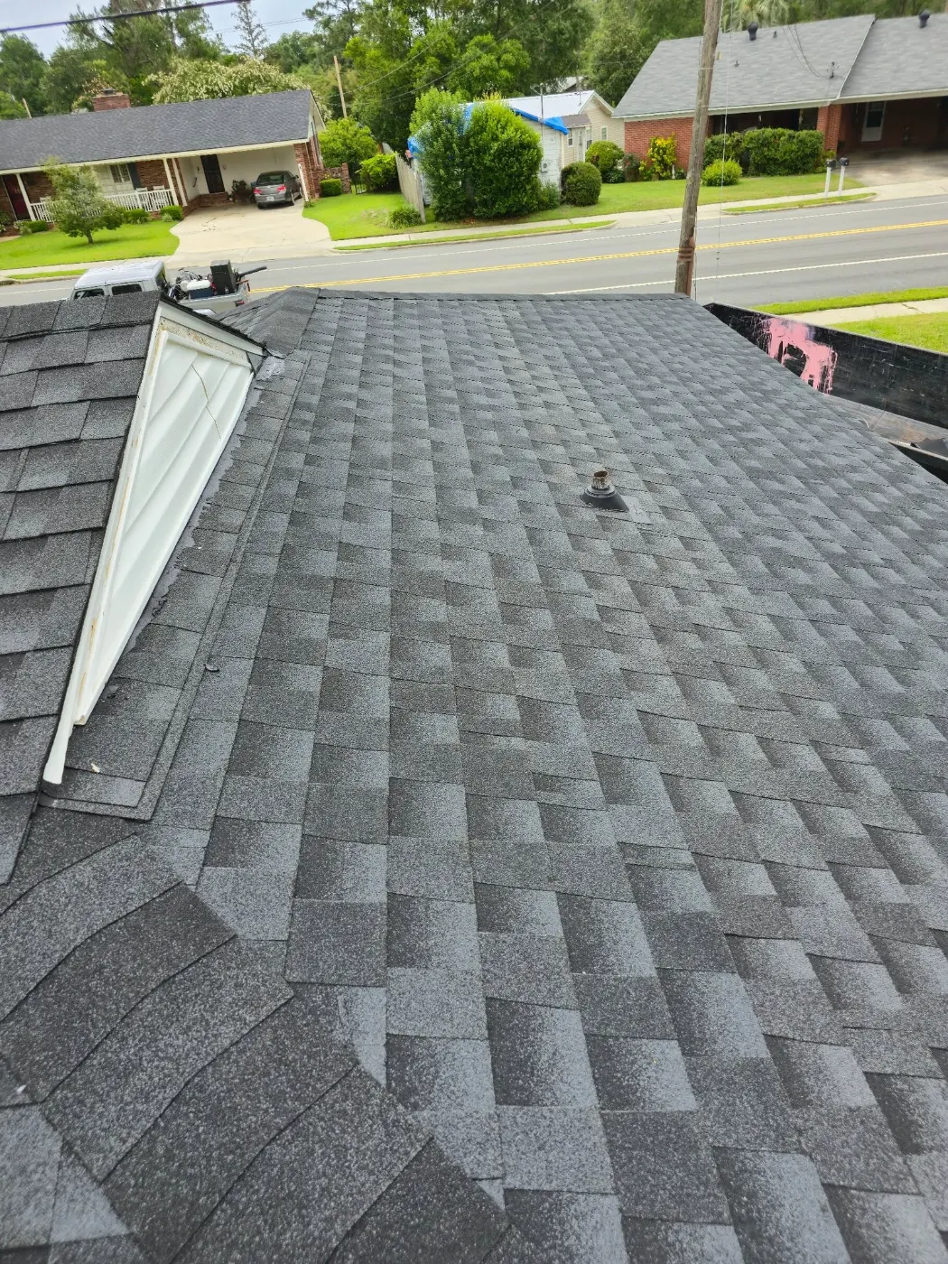 Shingle roof, finished clean by BuildRight Home Improvement
