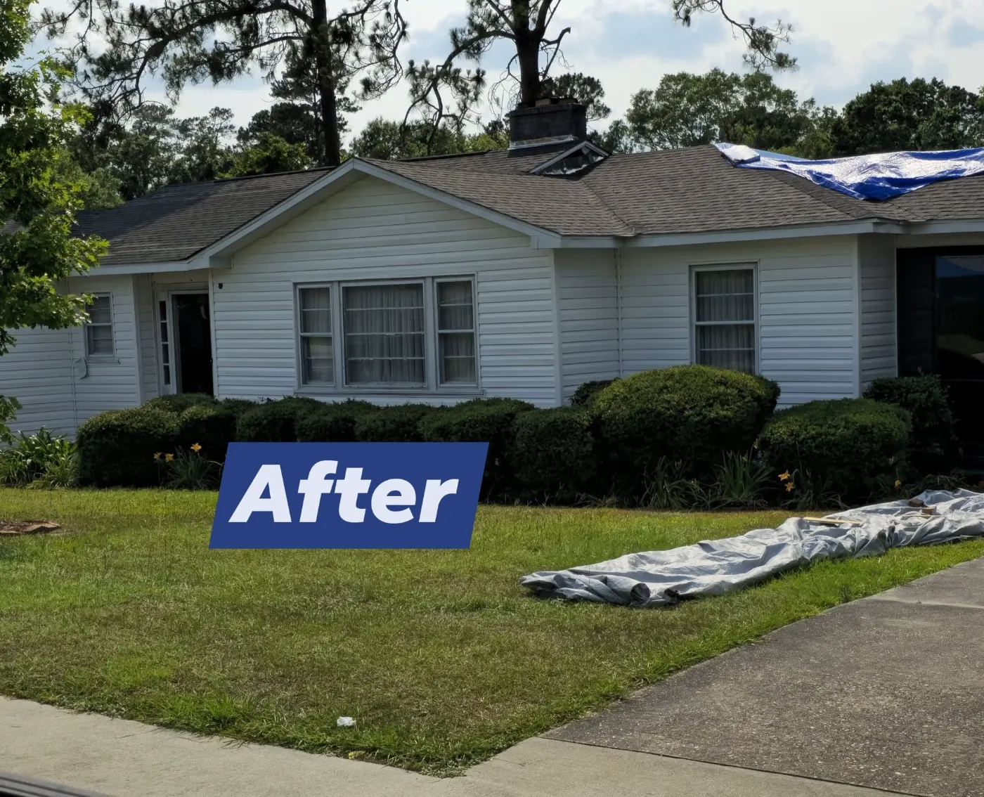 After: new roof on a family home by BuildRight Home Improvement