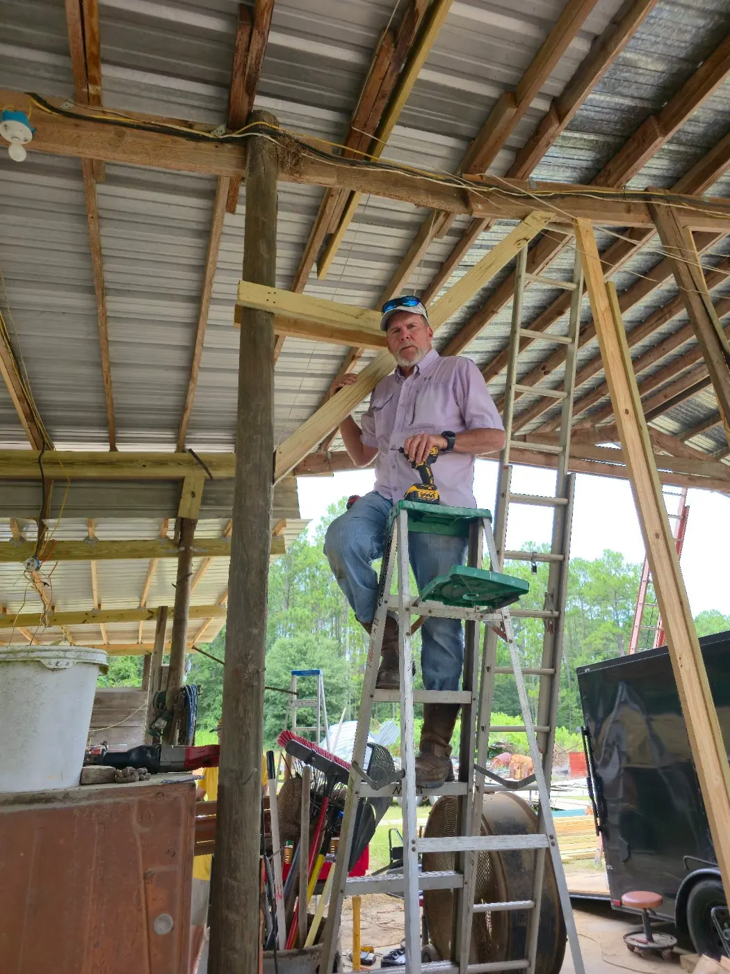 Framing a covered structure by BuildRight Home Improvement
