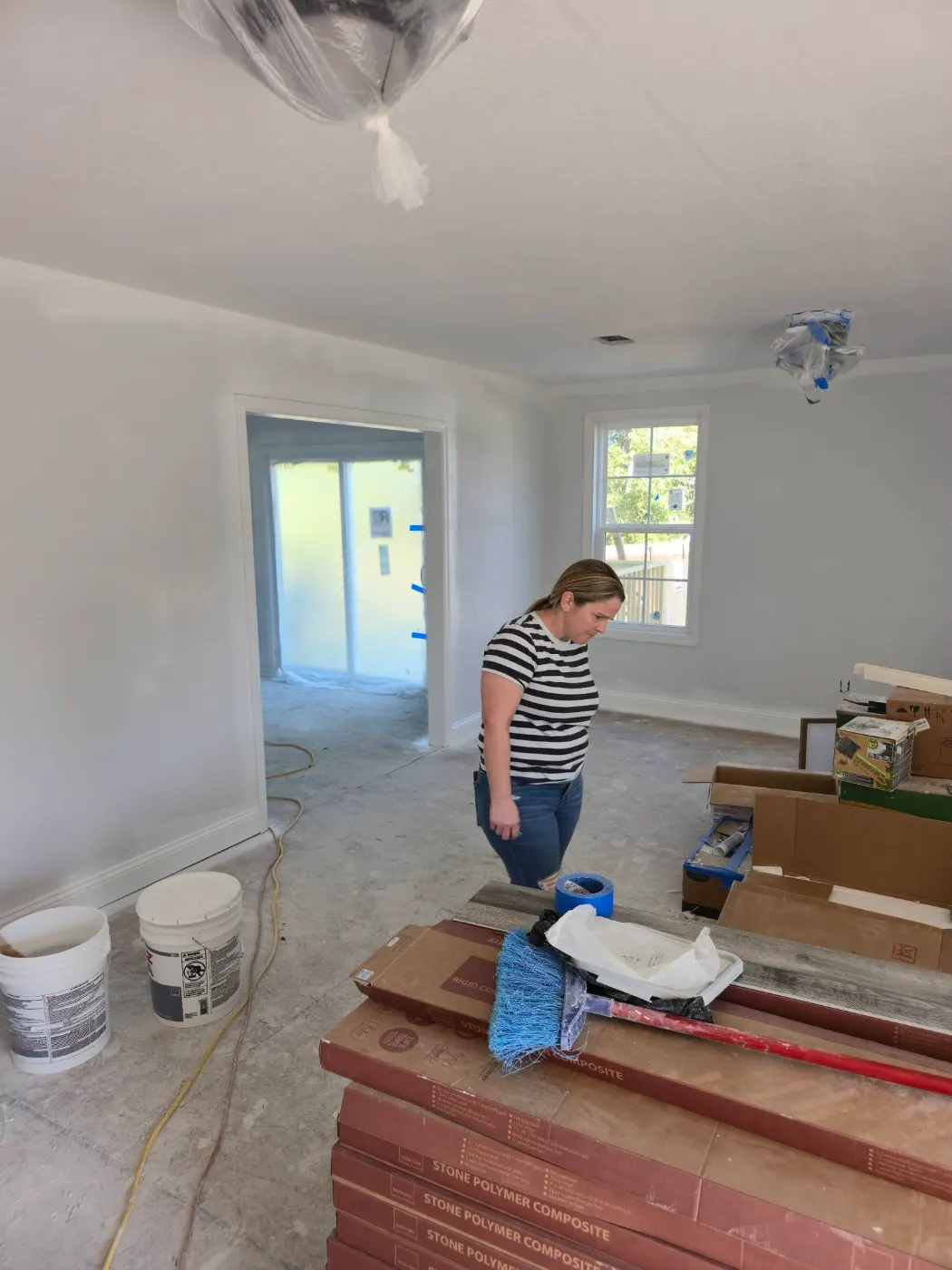 Painting a finished room by BuildRight Home Improvement