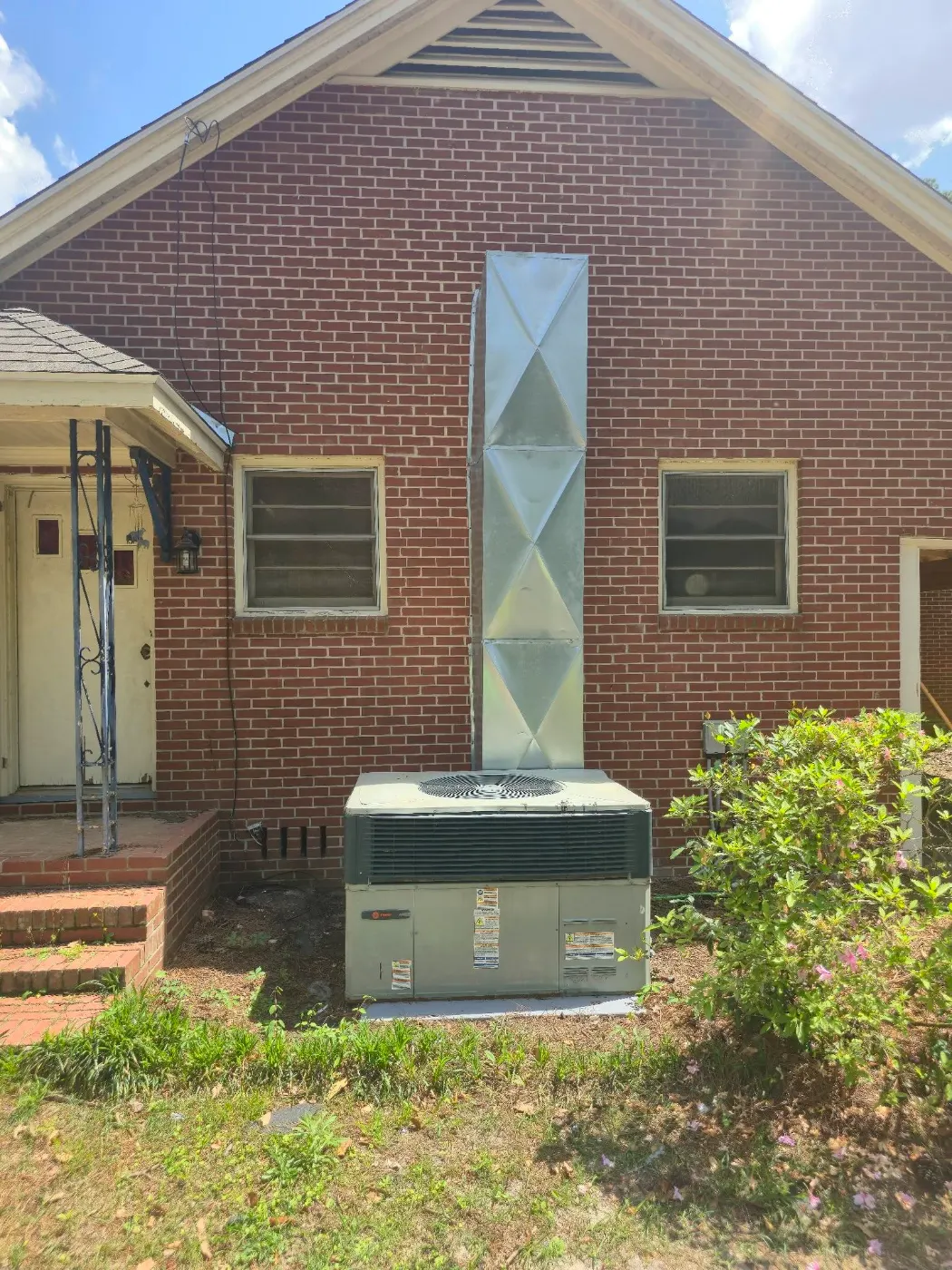 Brick home exterior repair by BuildRight Home Improvement