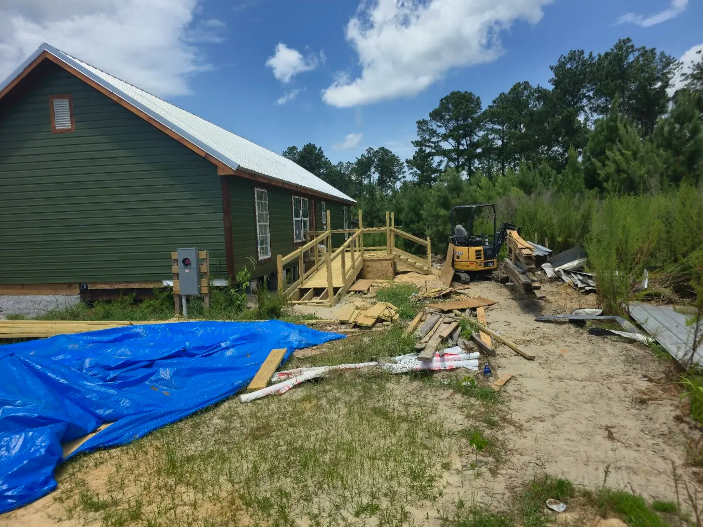 New home, sided and trimmed by BuildRight Home Improvement